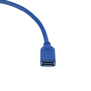 Nešiojamų Dydžio USB 3.0 Tipo Vyrų ir Moterų Pratęsimo Duomenų Kabelis Didelės Spartos 5Gbps Didelės Spartos Super ilgiklis