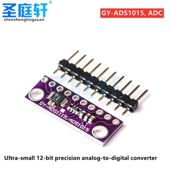 Violetinė GY-ADS1015 itin mažų 12-bitų tikslumo analog-to-digital converter ADC plėtros taryba modulis