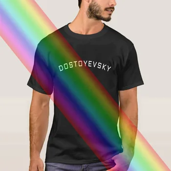 Dostoyevsky rusų Literatūros Rašytojas, Negabaritinių marškinėliai Office Marškinėliai Santykiai Muzikos Gotikos Stiliaus Tokijo Pabaisa 