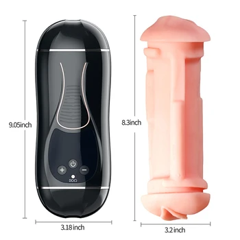 2021 Metų Vyras Automatinė Masturbator Taurės Realus Makšties Sekso Žaisliukai Vyrams Penio Masturbacija Sekso Mašina Lėktuvo Taurės Sekso Produktai
