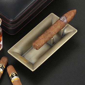 Galiner Namų Cigarų Peleninę Metalo Kelionės Nešiojamų Pelenų Plokštelės Kūrybos 1 Cigarų Turėtojas Lauko Peleninės Rūkomojo Tabako, Mini