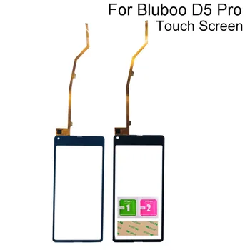 Už Bluboo D5 Pro Touch Panel Jutiklinis Ekranas skaitmeninis keitiklis Pakeitimo Stiklo Jutiklis 3m Klijai, Įrankiai
