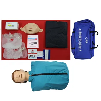Pusė kūno suaugusiųjų širdies reanimacijos CPR AED Manikin Kvėpavimo modelį, Pirmosios Pagalbos mokymo manekeno Žmogaus Kūno modelis