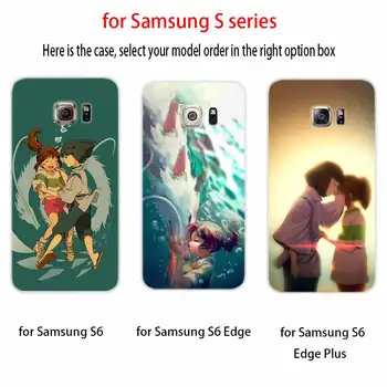 Hayao miyazaki atkakli toli Modelio Atveju, Samsung Galaxy S8 S9 S10 S20 S21 Plius Uitra Lite Ultra Padengti S10E S7 Krašto Uitra
