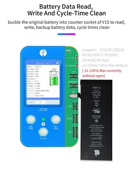 JC V1S Ūkio Tonas Programuotojas iPhone 7-11 Pro Max duomenų nuskaitymo & parašyti truetone/lengvumas/touch/baterijos/atspaudų remontas