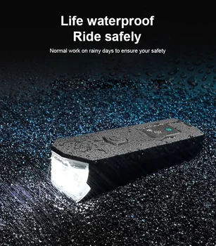 Smart Dviračių Šviesos 400 Liumenų Vandeniui IPx4 Pažangios Automatinės Dviračių Šviesos USB Įkrovimo Dviračių Žibintai Dviračių Priedų