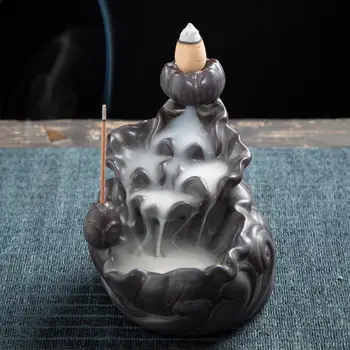 KARŠTO PARDAVIMO!!! Arbatos Krioklys Lotus Moliuskui Smilkalų Degiklis Keramikos Censer Namų Puošybai