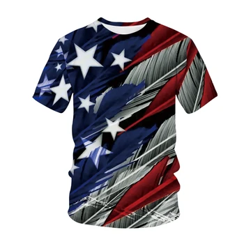 Naujas Atvykimo T-shirt, JAV, jungtinės KARALYSTĖS, Kroatijos Vėliava 3D Print T Shirt Vyrai Moterų Mados Amerikoje Modelio Streetwear O-Kaklo Tees Viršūnes Drabužiai
