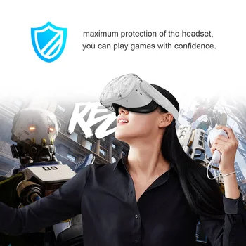 VR Shell Oculus Quest 2 VR Ausines apsauginis Dangtis