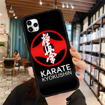 Kung fu ir karate, taekwondo Telefono dėklas skirtas iPhone 11 12 pro MINI XS MAX 8 7 6 6S Plus X 5S SE 2020 XR