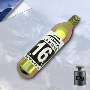 Anglies dioksidas 16g sriegis mažas cilindras dviračių nešiojamų tikslieji kaltiniai plieniniai pripučiami butelis AP-016G