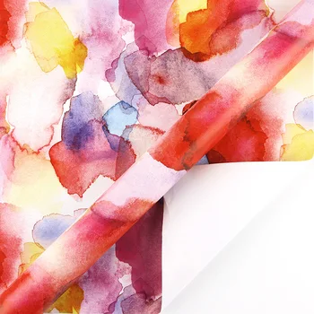 Spalvinga Vyniojamasis Popierius Rainbow Balionas Matinis Aliuminio Gradientas Atostogų dovanų popieriaus Kalėdų Vestuvių dovana vyniojimo popierius 50*70cm