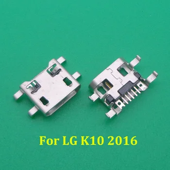 100vnt/Daug, USB Įkrovimo lizdas Jungtis baterijos Lizdo, Lizdo Prijunkite Dock For LG K9 K10 K11 K4 2017 K10 2016