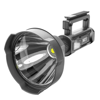 LED Žibintuvėlis Nešiojamų XHP70.2 Fakelas USB Įkraunamas Prožektorius atsparus Vandeniui Dėmesio centre su Pagrindo Žvejybos Šviesos Žibinto olight