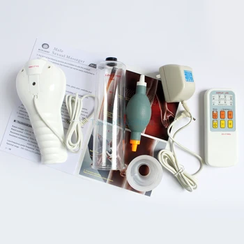Elektros Šoko Medicinos Sekso žaisliukai Vyrams Penis Extender Enlargement Krašto Neštuvų Siurblys Vyrų Seksualinės Massager Vakuuminės Taurės