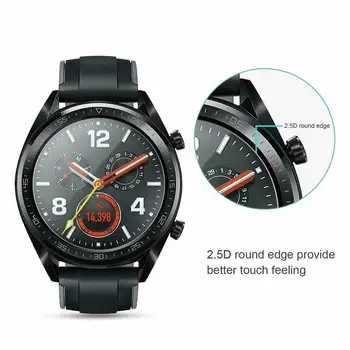 Grūdintas Stiklas Ekrano Apsaugos Huawei Žiūrėti GT 2 Pro Sprogimo Įrodymas, Anti Nulio Smartwatch Apsauginis Stiklas
