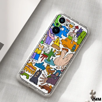 Instagram Stiliaus Išmaniojo telefono Atveju Xiaomi Redmi K40 Coque Mobiliojo Telefono Dangtelis Redemi K40 Žaidimų Funda Oli Pianting Atrodo Atveju