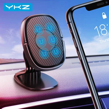 YKZ Magnetinio Automobilio Savininkas Oro Angos Mount Turėtojas Telefono Automobilių GPS Stovėti Mobiliojo Magnetas Automobilinis Telefono Laikiklis iPhone 12 Pro Xiaomi