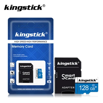 Aukštos kokybės mikro sd kortelę 128GB 64GB 32GB class 10 atminties kortelę 16 gb, 8 gb didelės spartos cartao memoria de microSD/TF korteles +adapteris