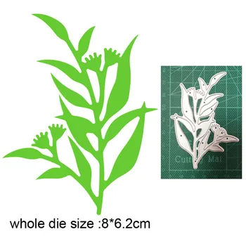 Metalo pjovimo miršta cut mirti pelėsių wildflower žolės apdailos Scrapbooking miršta popieriaus amatų peilis formos ašmenys punch trafaretai miršta