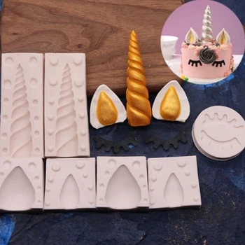 Vienaragis Animalsl Silikono Formų Minkštas Tortas Dekoro Įrankių Silikono Formų Sugarcrafts Šokoladas, Kepimo Įrankiai Pyragai Gumpaste Forma