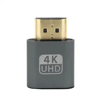 HDMI suderinamus Virtualus Ekranas 4K DDC EDID Manekeno Plug EDID Ekranas Apgauti Virtualus Plug Emuliatorius Adapteris Bitcoin Mining