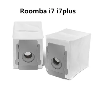 2vnt Plaunamas Priedai Pakeisti Dulkių maišelį irobot Roomba i7 i7 Plus + i7P E5 E6 Roombai7 Robotas Dulkių siurblys Dalių Rinkiniai