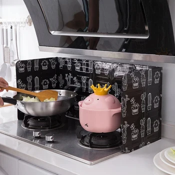 Virtuvės Keptuvėje Aliejų Splash Ekrano Apsaugos Sulankstomas Aliuminio Virtuvėje Dujinė Viryklė Pertvara Plokštės Virtuvės Specialybės Priedai