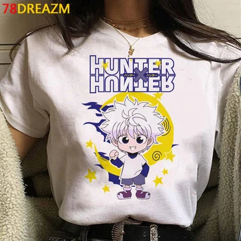 Hunter x Hunter Hisoka Killua drabužius, viršuje tees vyrų derliaus atsitiktinis 2021 marškinėliai viršuje tees tumblr