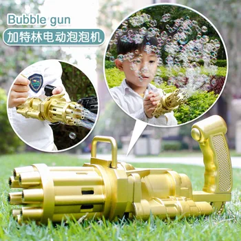Automatinis Gatling Muilo Burbulas Ginklų Žaislai Vasaros Vandens Burbulas Mašina Vaikų Lopšelio Patalpų Lauko Vestuvių Burbulas