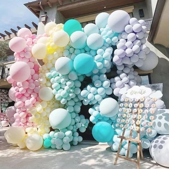 11Holes Plastiko Balionas Sizer Lauke Balionai Dydžio Matavimo Priemonė gimtadienis, vestuvės balionų arkos Skiltyje ballon Apdaila
