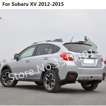 Dėl Subaru XV 2012 2013 Automobilių Kėbulo Styling Galinio Galinio Stiklo Valytuvas, Plovimo Antgalis Rėmo Apdaila Uodega Lango Apdaila 4pcs