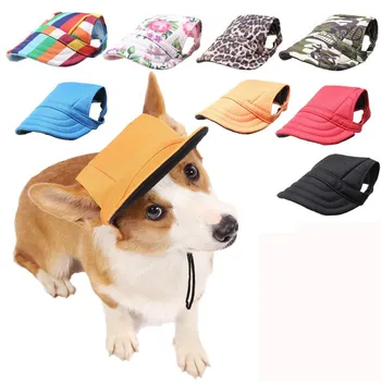 Vasaros Šunelis Skrybėlę Bžūp Lauko Šuo Beisbolo Kepuraitę Drobės Mažų Šunų Saulės Priedai Pėsčiųjų Pet Products