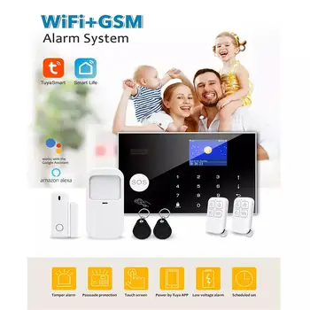 WIFI, GSM Namų Signalizacijos Sistema 