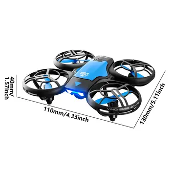 Nemokamas Pristatymas V8 Naujas Mini Drone 4K 1080P HD Kamera, WiFi Fpv Oro Slėgio Aukštis Išlaikyti Sulankstomas Quadcopter RC Dron Žaislą Dovanų