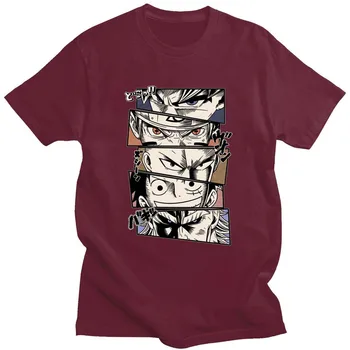 Anime Vienas Smūgis Man Juokinga, Smagu, Juoda T-Shirt Harajuku Ulzzang, T-Marškinėliai, Mados Tendencijos, Japonijos Unisex Marškinėliai Viršų