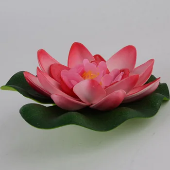 1 VNT 10cm Plūduriuojantis Lotus Dirbtinių Gėlių Vestuvių Namų Dekoracijos 