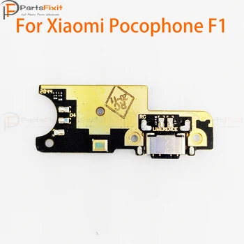 Įkrovimo Valdybos Flex Už Xiaomi Mi Pocophone F1 poco f1 USB Jungtis Dock Įkroviklis PCB Pakeitimo