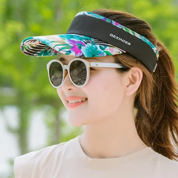 Apsaugos nuo saulės, Skrybėlę, Moteris Vasaros Kelionės Lauko skėtį nuo saulės Bžūp 2021 Mados Naujų Anti-ultravioletinių Pavasario Paplūdimys Tuščias Viršų Skrybėlės