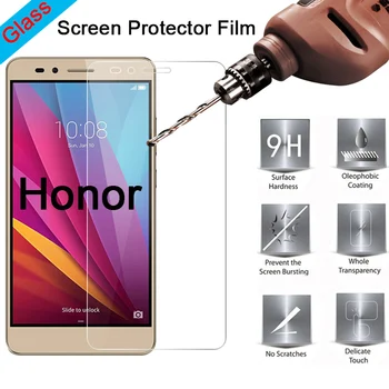 Grūdintas Stiklas už Garbę 8X 6X 7X 5X 4X 3X Max Telefono Kino Screen Protector Apsauginės Plėvelės Huawei Honor 6C Pro 4C 5C Stiklo