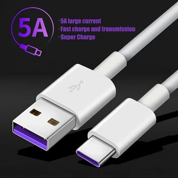5A USB C Tipo Kabelio 