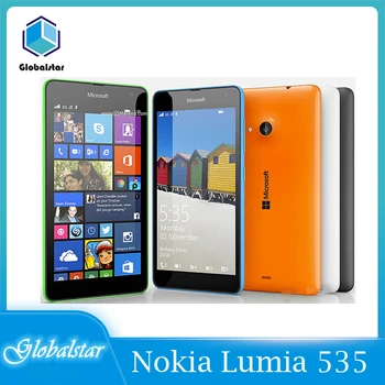 Nokia Lumia 535 Restauruotas Originalus Quad Core Dual SIM atrakinta Mobiliojo Telefono 5.0