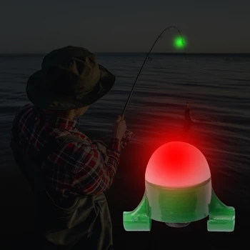 LED Žvejybos Signalą Lazdele Patarimas Jutiklis Šviesos Karpių Žvejybos Bite Signalizacijos Priedai Naktį Žvejybos Šviesos Įkandimo Indikatorius