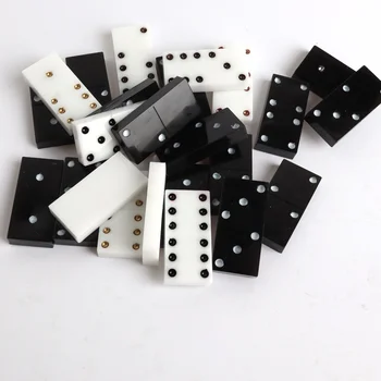 Suremontuotas Domino Plytų Dervos Formos Dvigubu Šešių Epoksidinės Silikoninės Formos