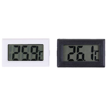 Karšto Pardavimo Mini Skaitmeninis LCD Temperatūros Drėgmės Matuoklis Termometras su Drėgmėmačiu Patalpų 1Pc