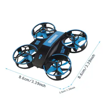 Mini Sraigtasparnis RC Drone Infraed Vertus Jutikliai Orlaivio Modelis Mažų Drohne Žaislai Vaikams Lėktuvo Modelį Švietimo Žaislai