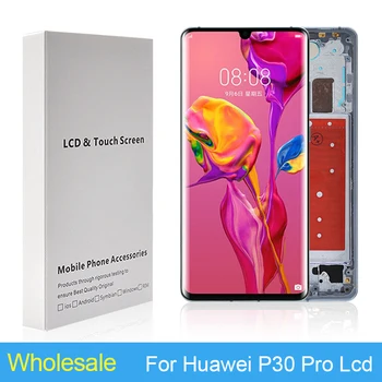 Didmeninė Ekrano ir Huawei 30 Pro Lcd Su Touch Ekranas skaitmeninis keitiklis Asamblėjos 6.47 colių VOG-L04 L09 29 Su Rėmu 1Pcs
