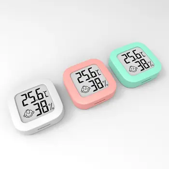 Nešiojamas Skaitmeninis Indoor Mini Termometras su Drėgmėmačiu Lauko LCD Elektroninių Stebėti Lengva Skaityti Tikslius Matavimo Priemonės