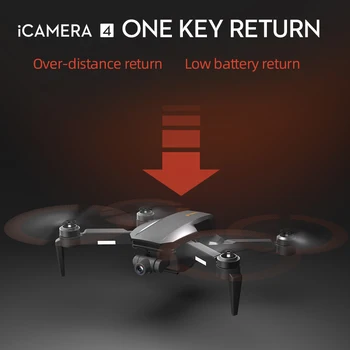 XYRC iCAMERA4 GPS Drone 4K Profesinės 6K HD Dual Camera 2-Ašis Gimbal 5G WiFi Brushless Variklio RC Quadcopter Sulankstomas Dron