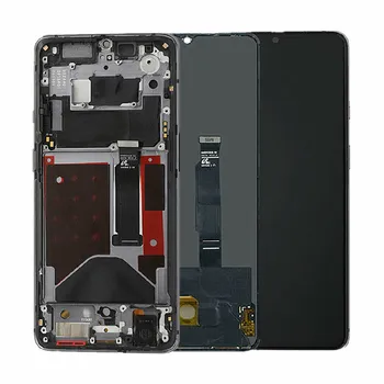 Originalą OnePlus 7T LCD Ekranas Jutiklinis Ekranas skaitmeninis keitiklis mazgas, 1+ 7T Ekranas Pakeitimo